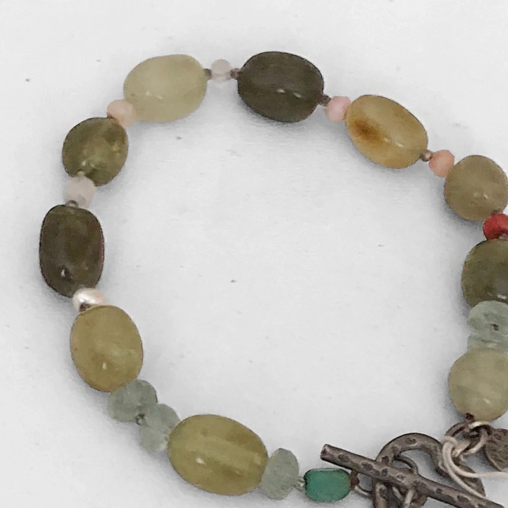 NWT Peyote Bird Sterling Silver 925 Stone Bracelet